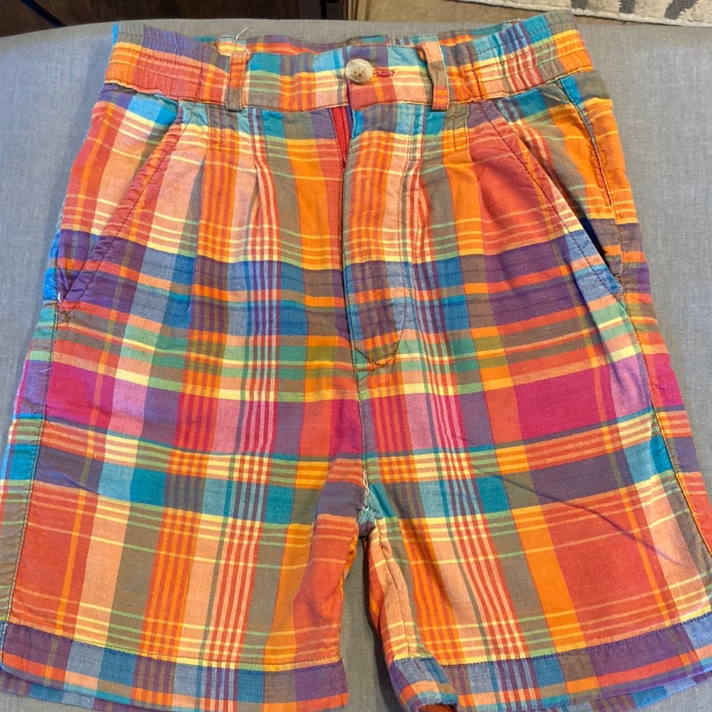 Boston Traders Girls size 4  plaid, pocket, belted Boston Traders shirts